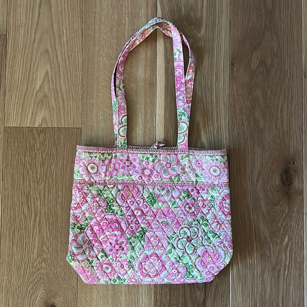 Vera Bradley Tote - Retired Petal Pink Print